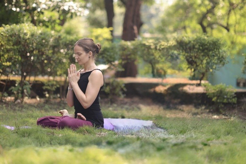Yoga and meditation retreat in the Himalayas