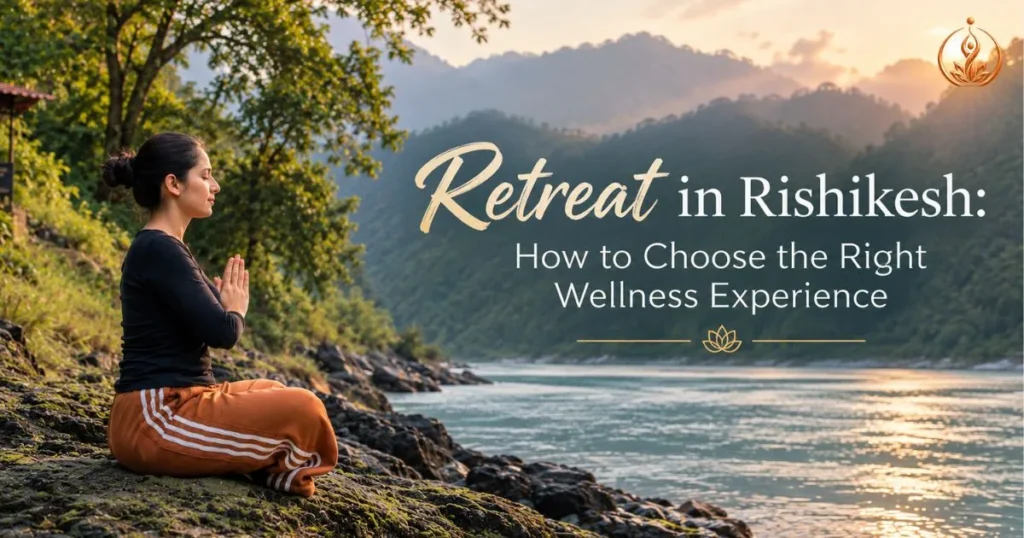 Retreat in Rishikesh with a serene wellness experience beside the Ganga