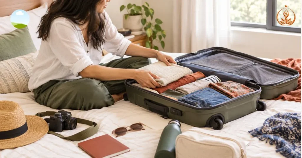 Retreat in Rishikesh packing essentials for a first-time wellness retreat