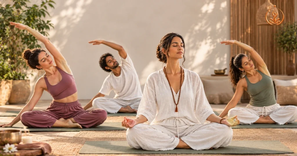 What should I look for when choosing a yoga retreat in rishikesh